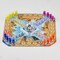Rite Lite 10.25&#x22; Blue and Clear &#x27;Let My People Go!&#x27; Passover Board Game